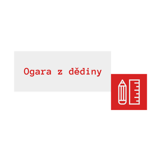 Ogara z dědiny - hodinový manžel logo