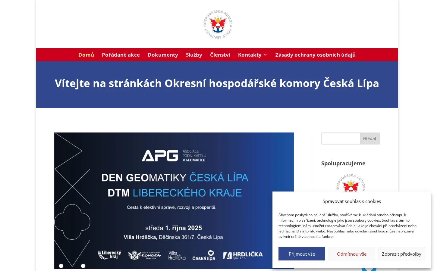 Okresní hospodářská komora Česká Lípa website
