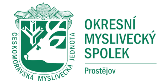 Českomoravská myslivecká jednota, z.s., okresní myslivecký spolek Prostějov logo