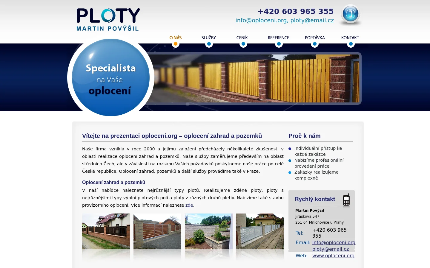 PLOTY Martin Povýšil website
