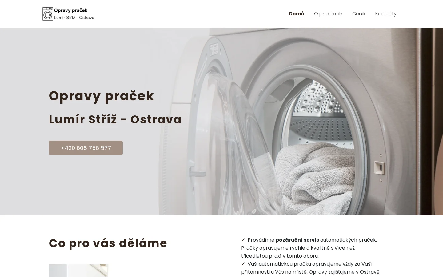 Lumír Stříž website
