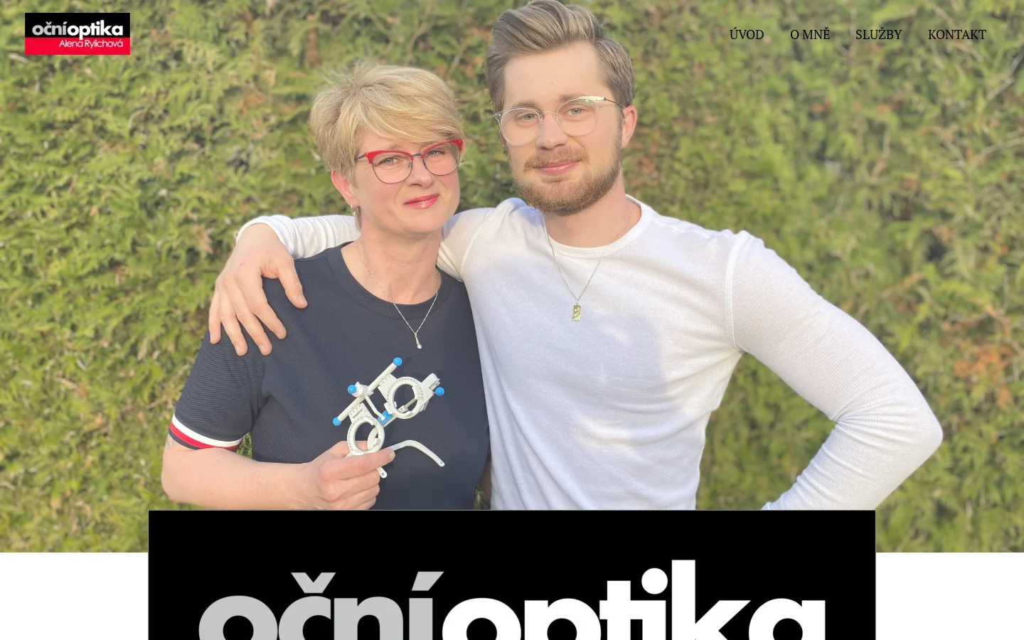 Oční Optika Alena Rylichová website