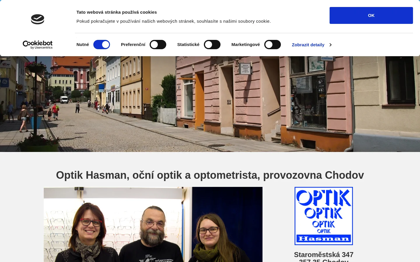 Optik Hasman website