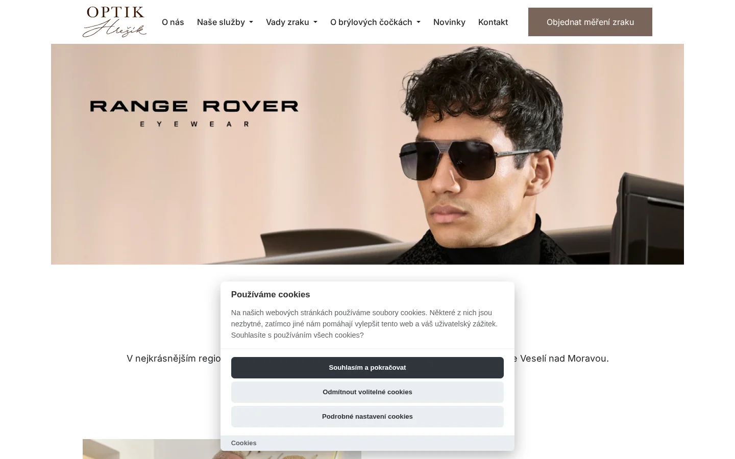 Optik Hrežík website