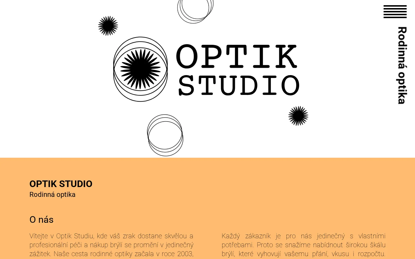 Optik Studio website
