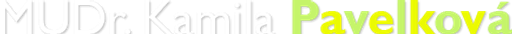 MUDr. Kamila Pavelková logo