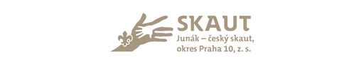 Junák – český skaut, okres Praha 10, z. s. logo
