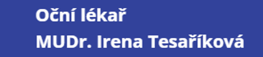 MUDr. Irena Tesaříková logo
