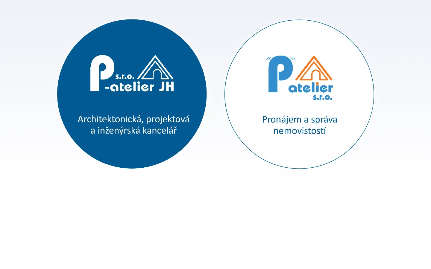 P - atelier JH s.r.o. website