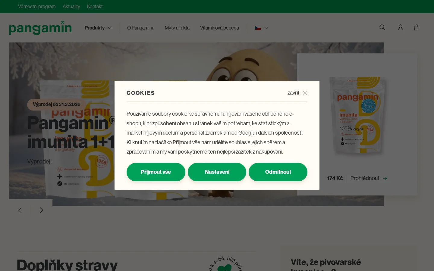 Pangamin website