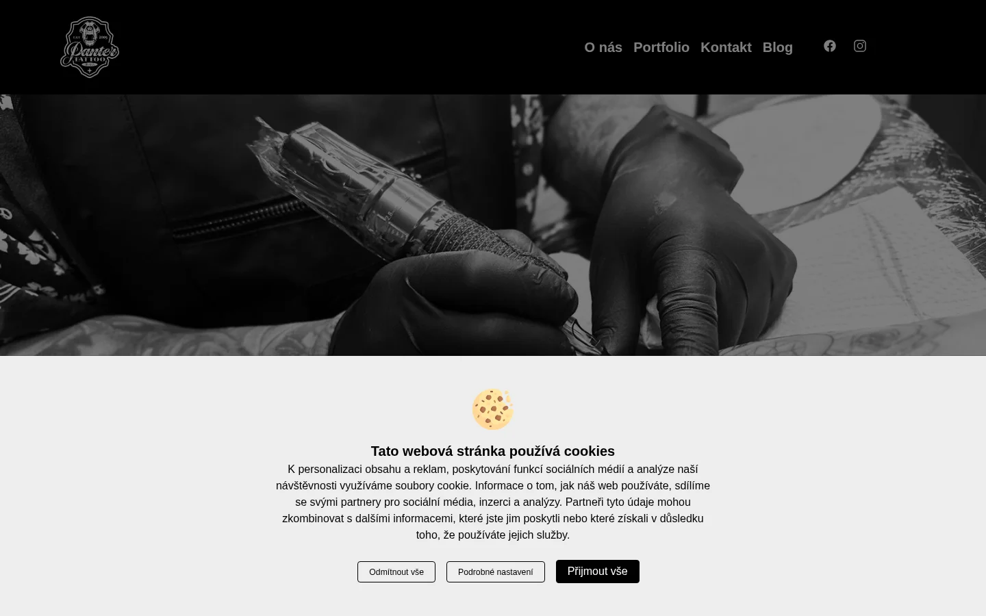 PANTER TATTOO website