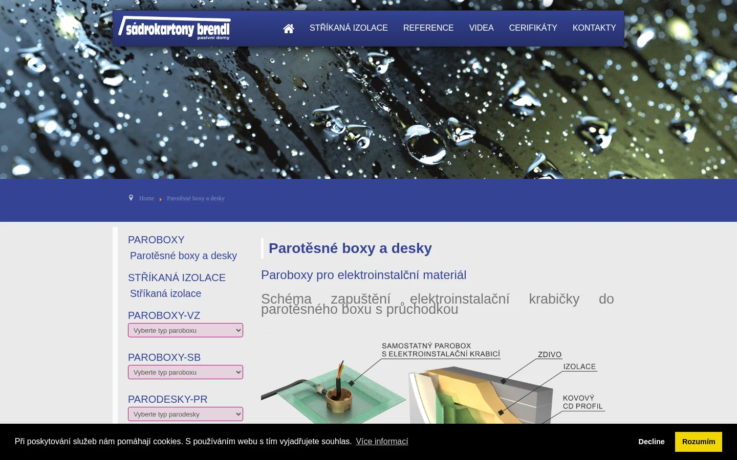 Leoš Brendl - Sádrokartony website
