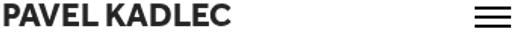 Pavel Kadlec - grafik logo