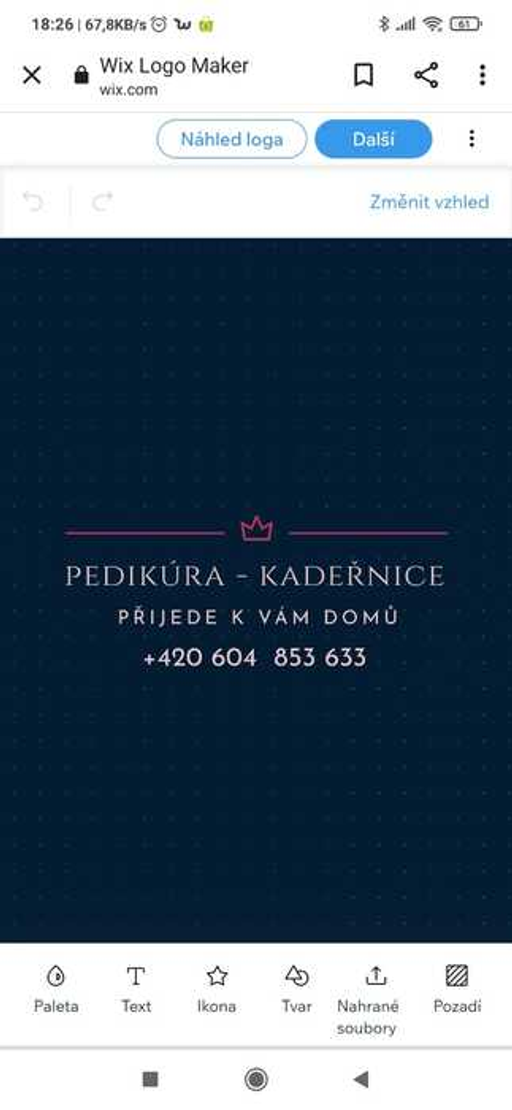 Pedikúra - kadeřnice přijede k Vám domů logo