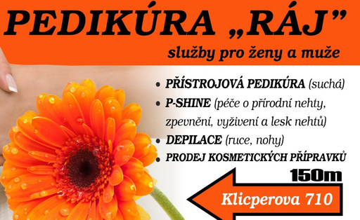 Pedikúra Ráj - Helena Vokálová logo