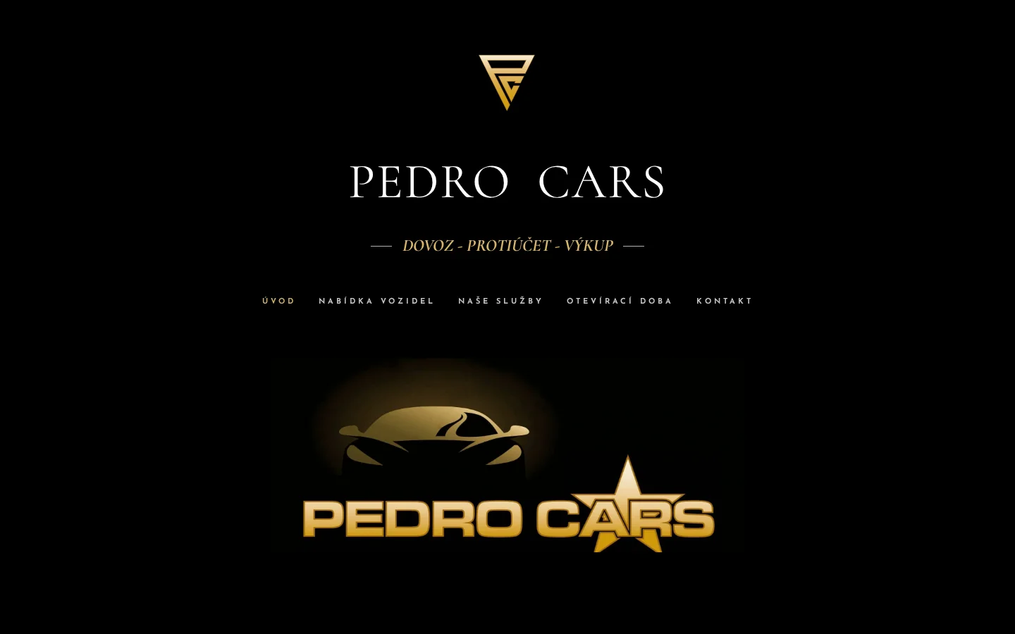 Autobazar Pedro Cars website