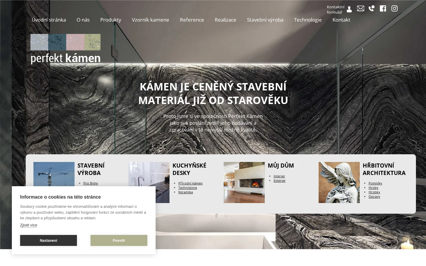 Perfekt Kámen website