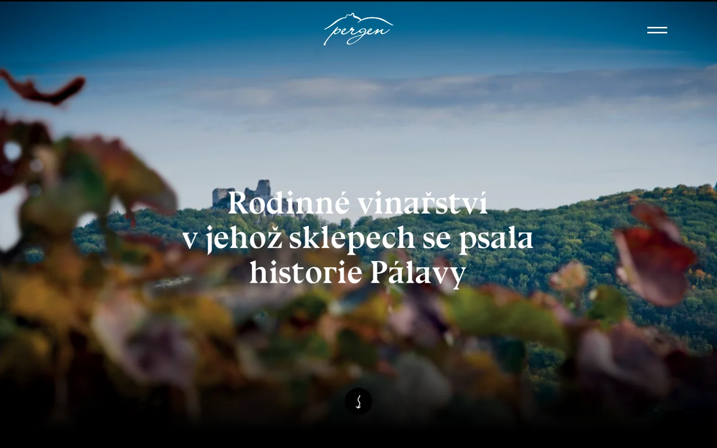 Penzion Pergen website