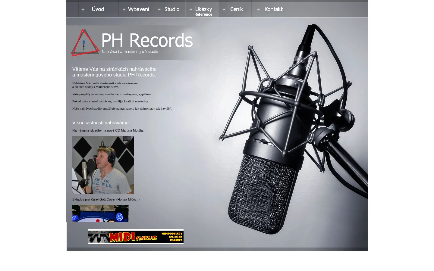 PH Records website