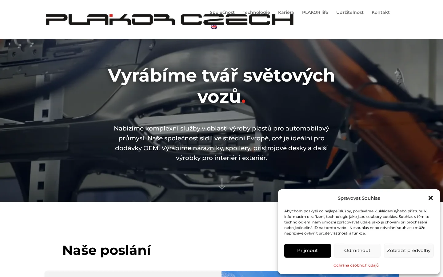 PLAKOR CZECH website