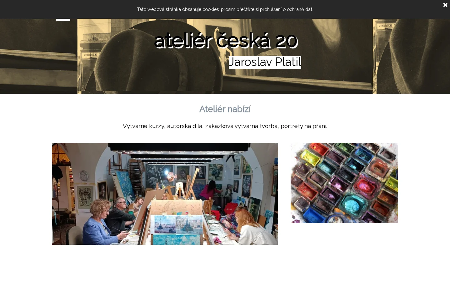 Atelier Platil website