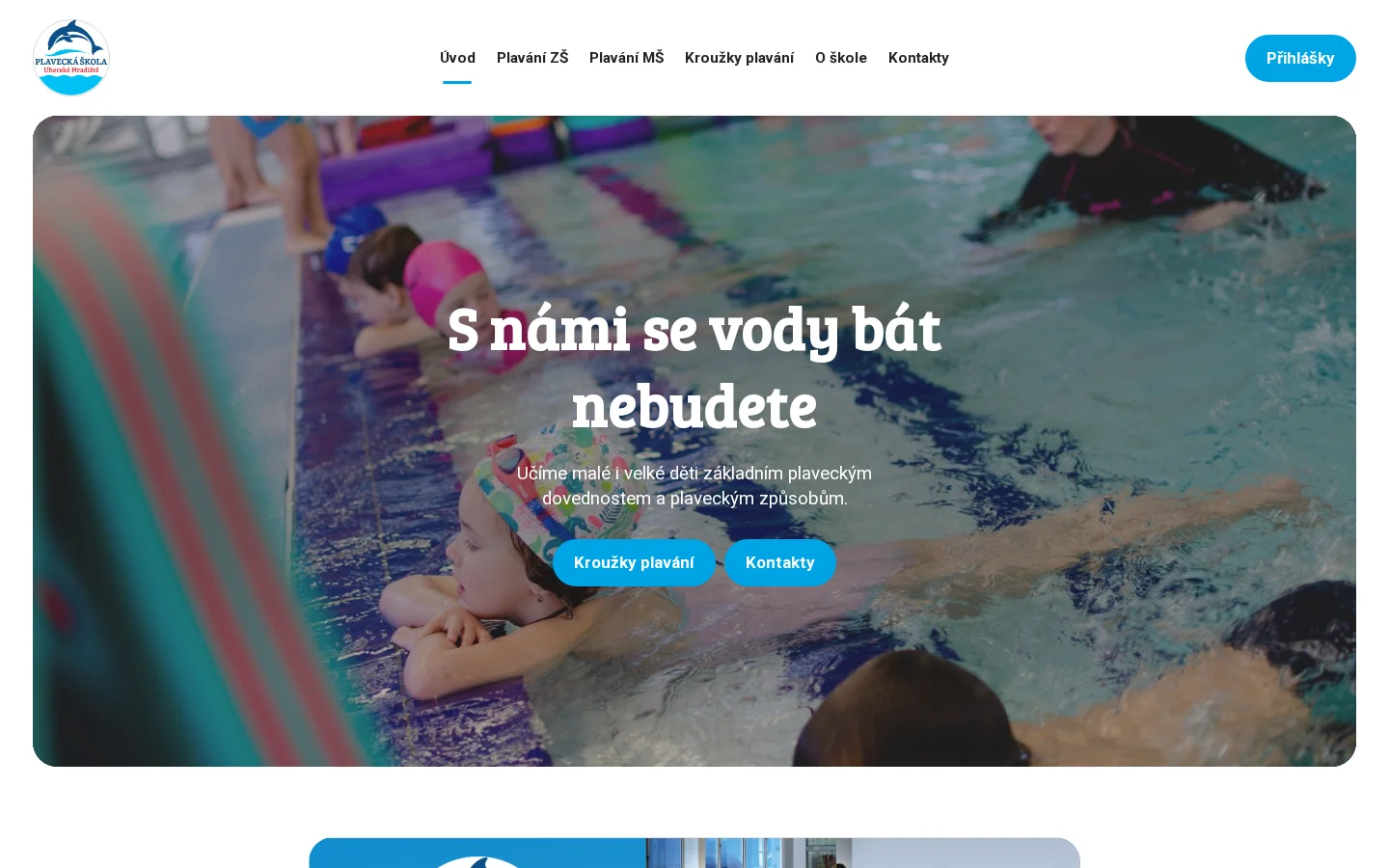 Plavecká škola Uherské Hradiště website