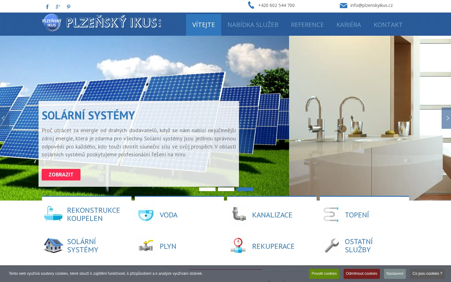 PLZEŇSKÝ IKUS s.r.o. website
