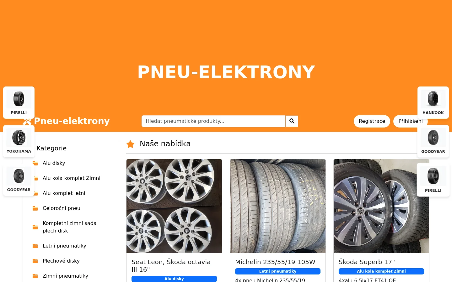 René Petr - pneuservis website