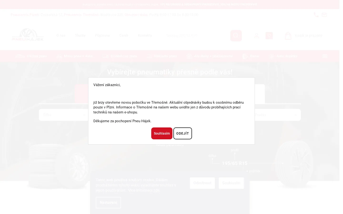 PNEU HÁJEK website