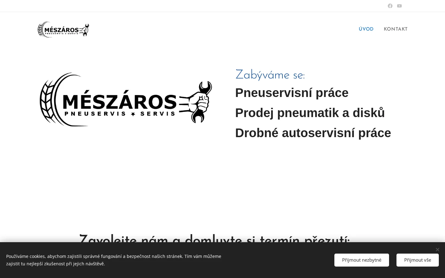 Pneuservis a servis Mészáros website