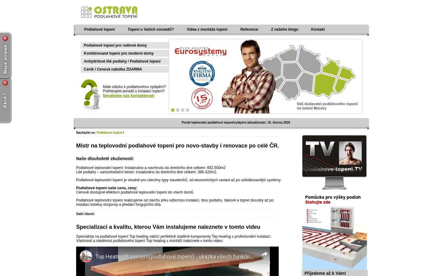 EUROSYSTEMY GROUP, s.r.o. website
