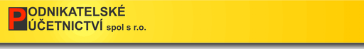 Podnikatelské účetnictví, spol. s r.o. logo