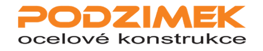 Podzimek - ocelové konstrukce logo