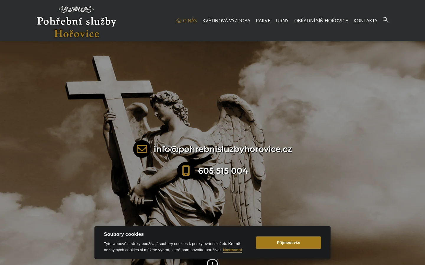 Pohřební služby Pavel Zajíček website