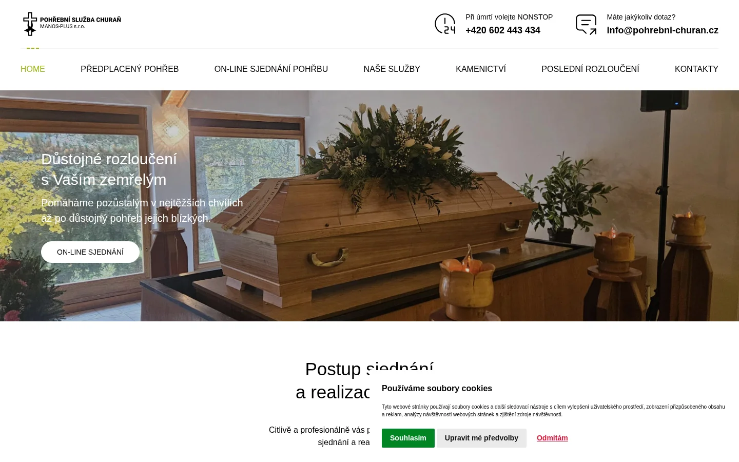 KAMENICTVÍ Churaň website