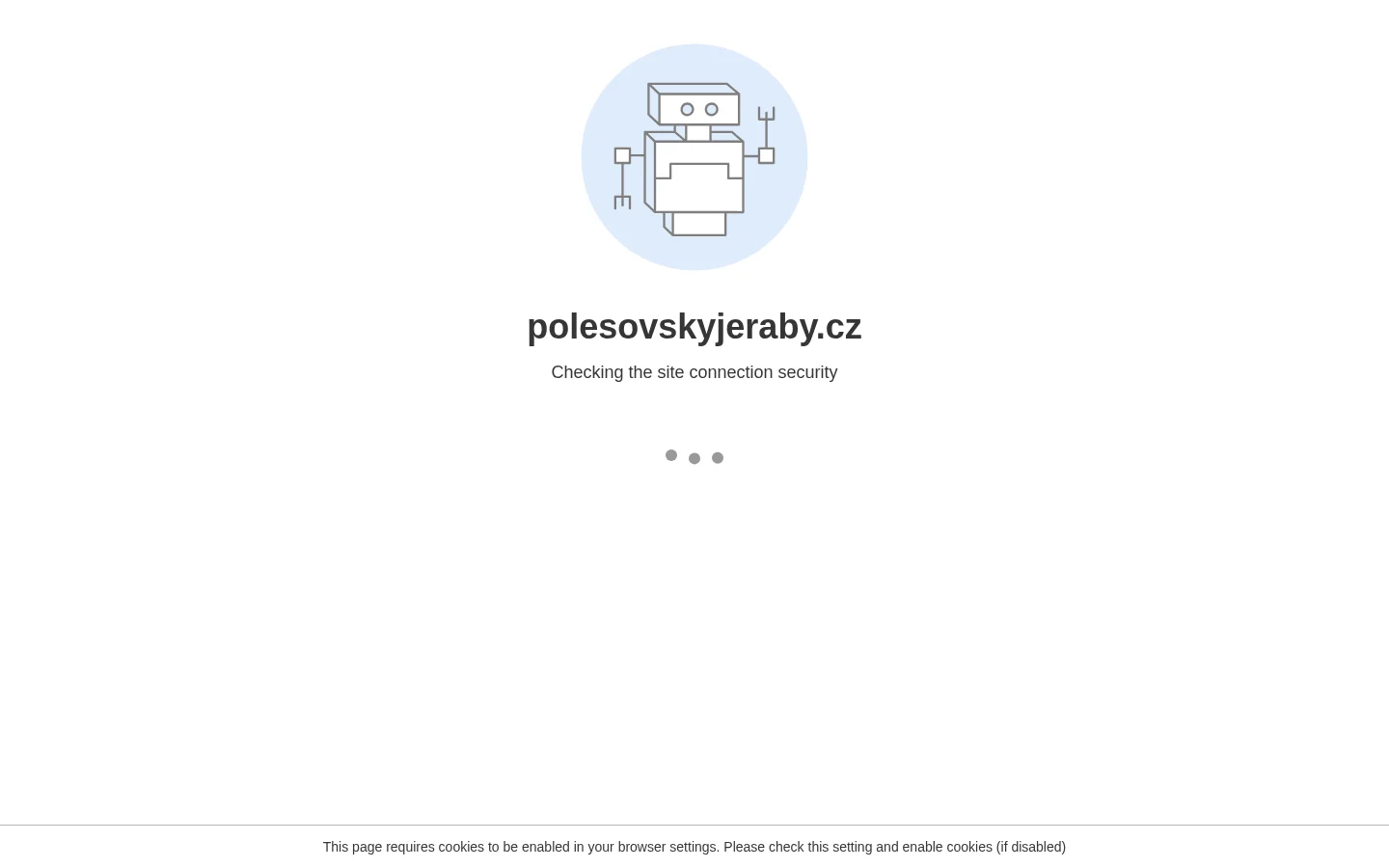 Jeřáby Polešovský website