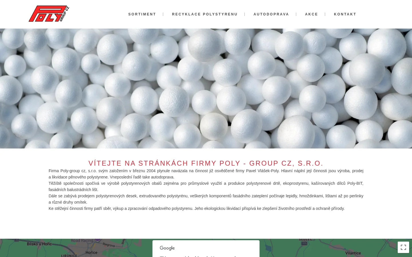 Poly - group cz, s.r.o. website