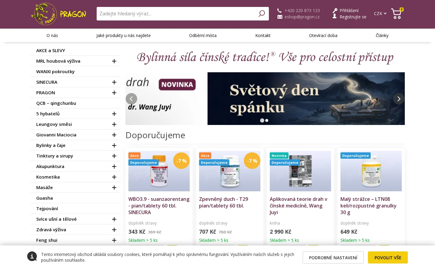 PRAGON s.r.o. website