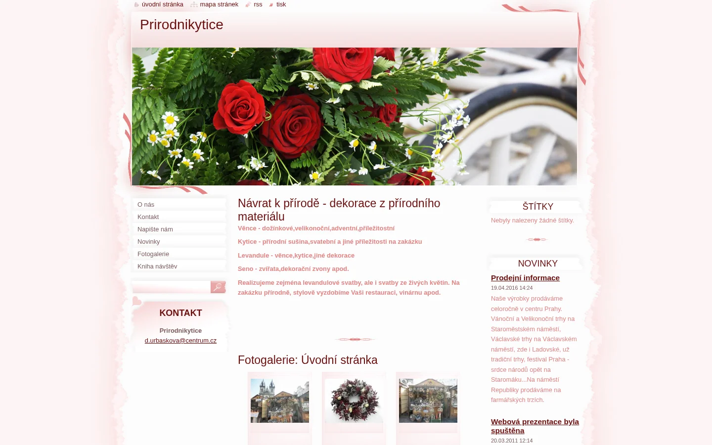 Prirodnikytice website