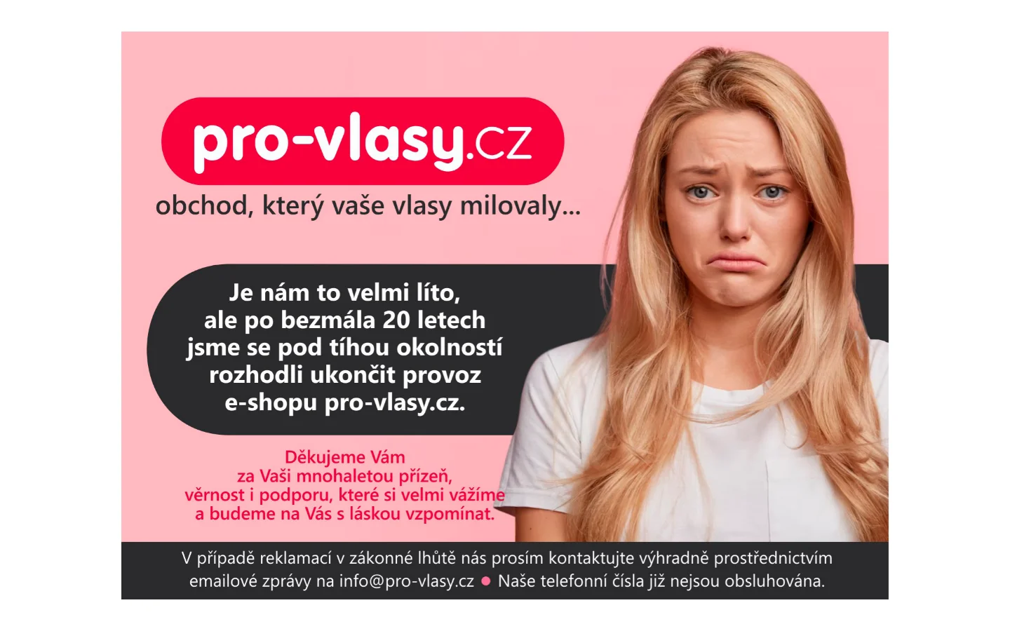 PRO-VLASY.cz website