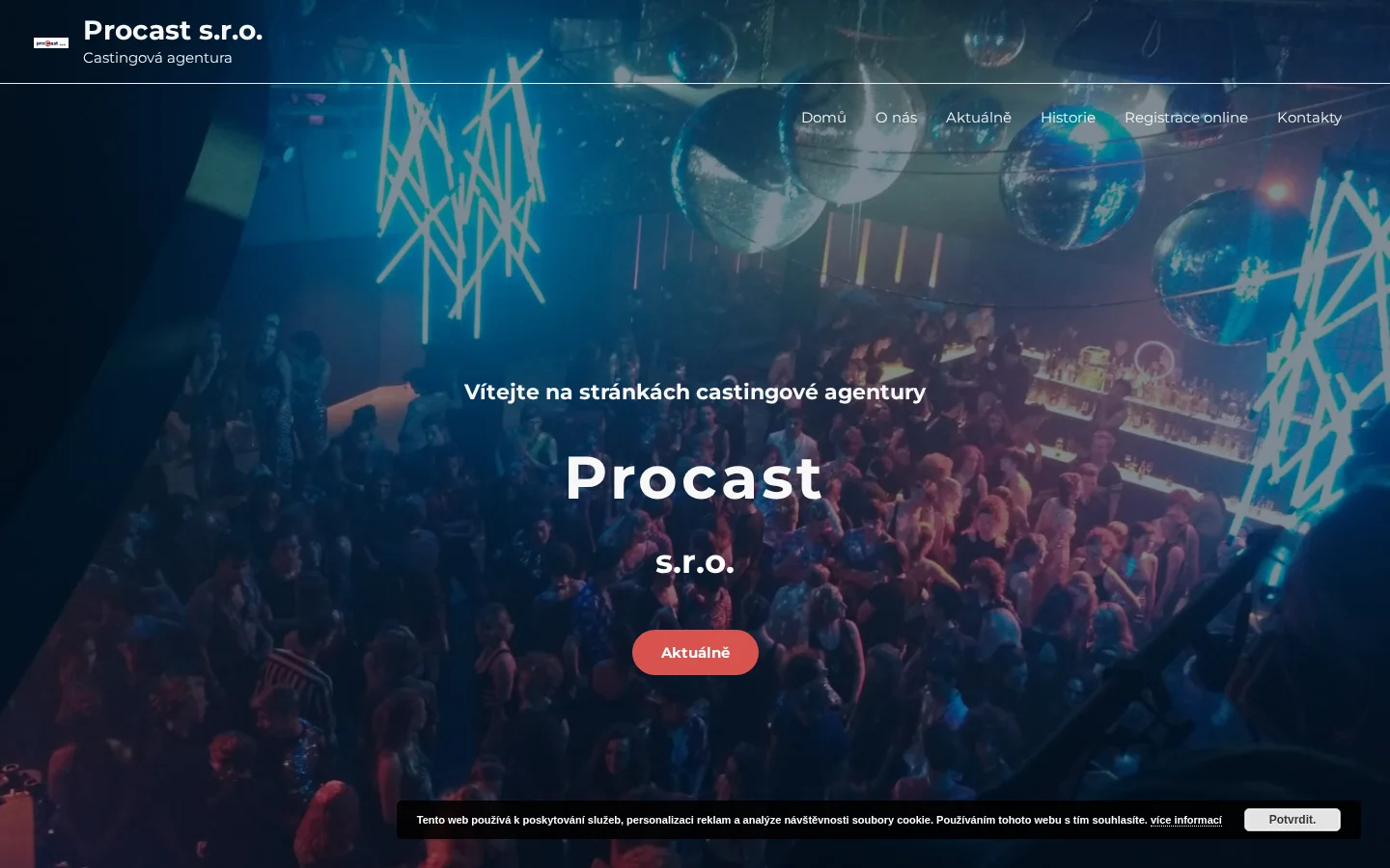 Procast, s.r.o. website