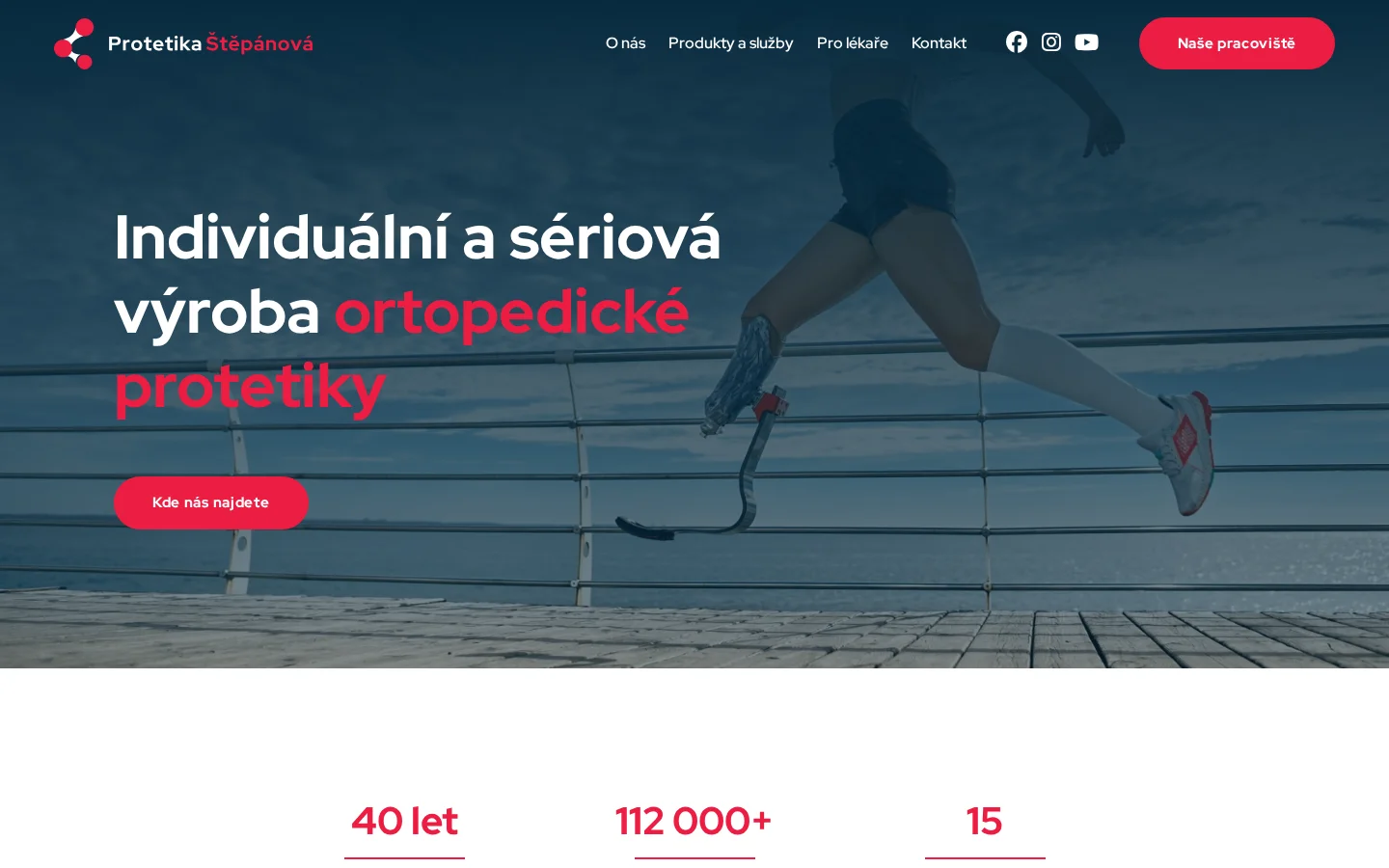 Protetika Štěpánová website
