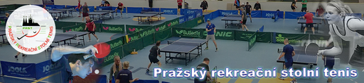 Pražský rekreační stolní tenis logo