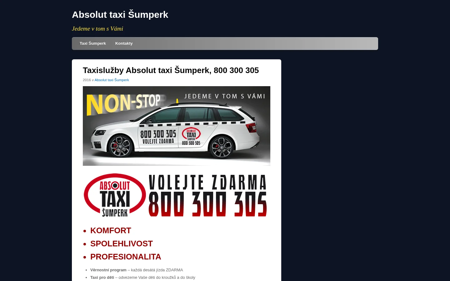 Pohřební služba Requiem website