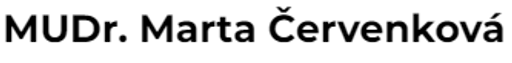 MUDr. Marta Červenková logo