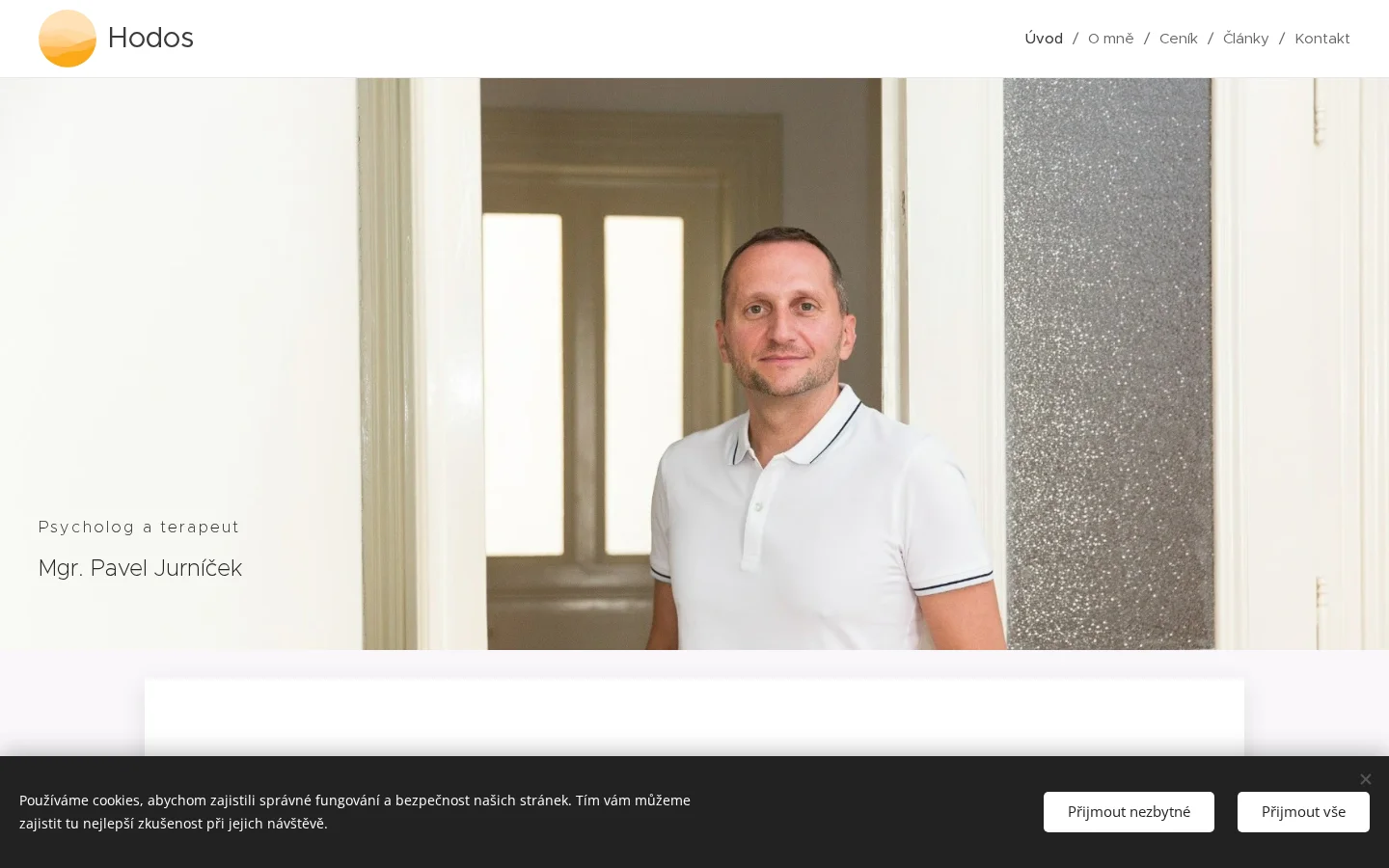 Mgr. Pavel Jurníček website