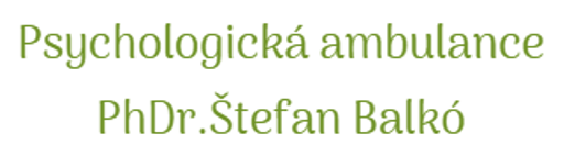 Psychologická ambulance PhDr.Štefan Balkó logo