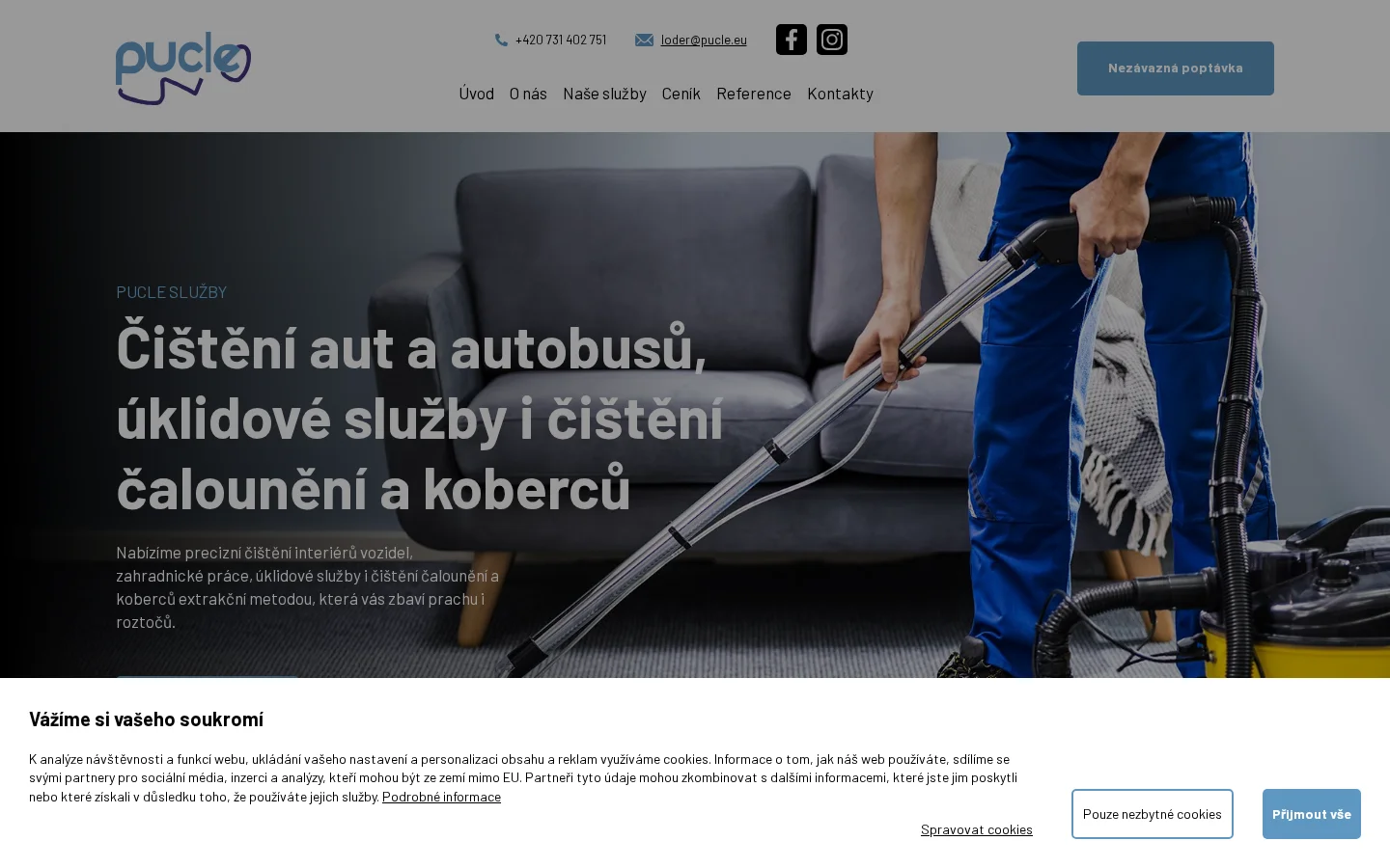 Pucle website