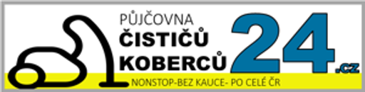 Půjčovna čističů koberců 24 logo