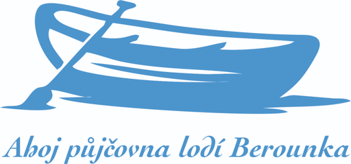 Půjčovna lodí Berounka-AHOJ logo
